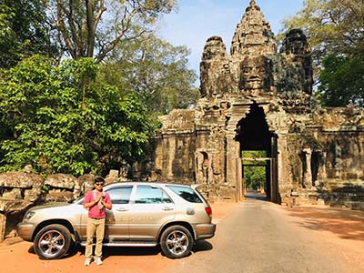 Cambodia Taxi Driver